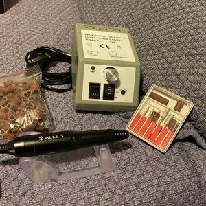 Professional Electric Nail Drill 20000 RPM, Efile with Grinder Tools for Acrylic